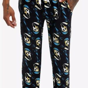 Hot Topic SCREAM Face Pajama Pants XL NWT